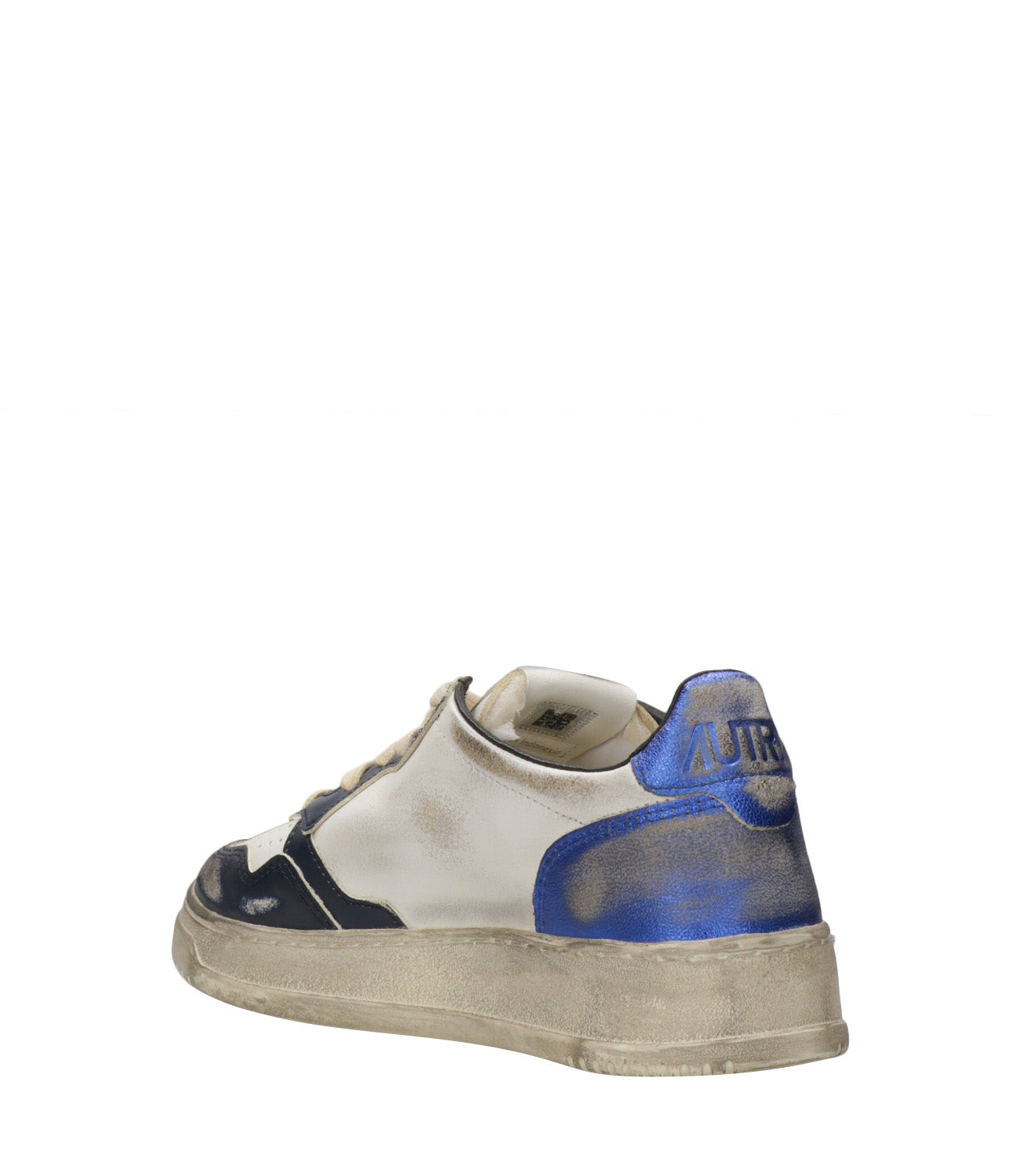Autry | Sneakers Sup Vint Low Man Bianco Blu e Azzurro