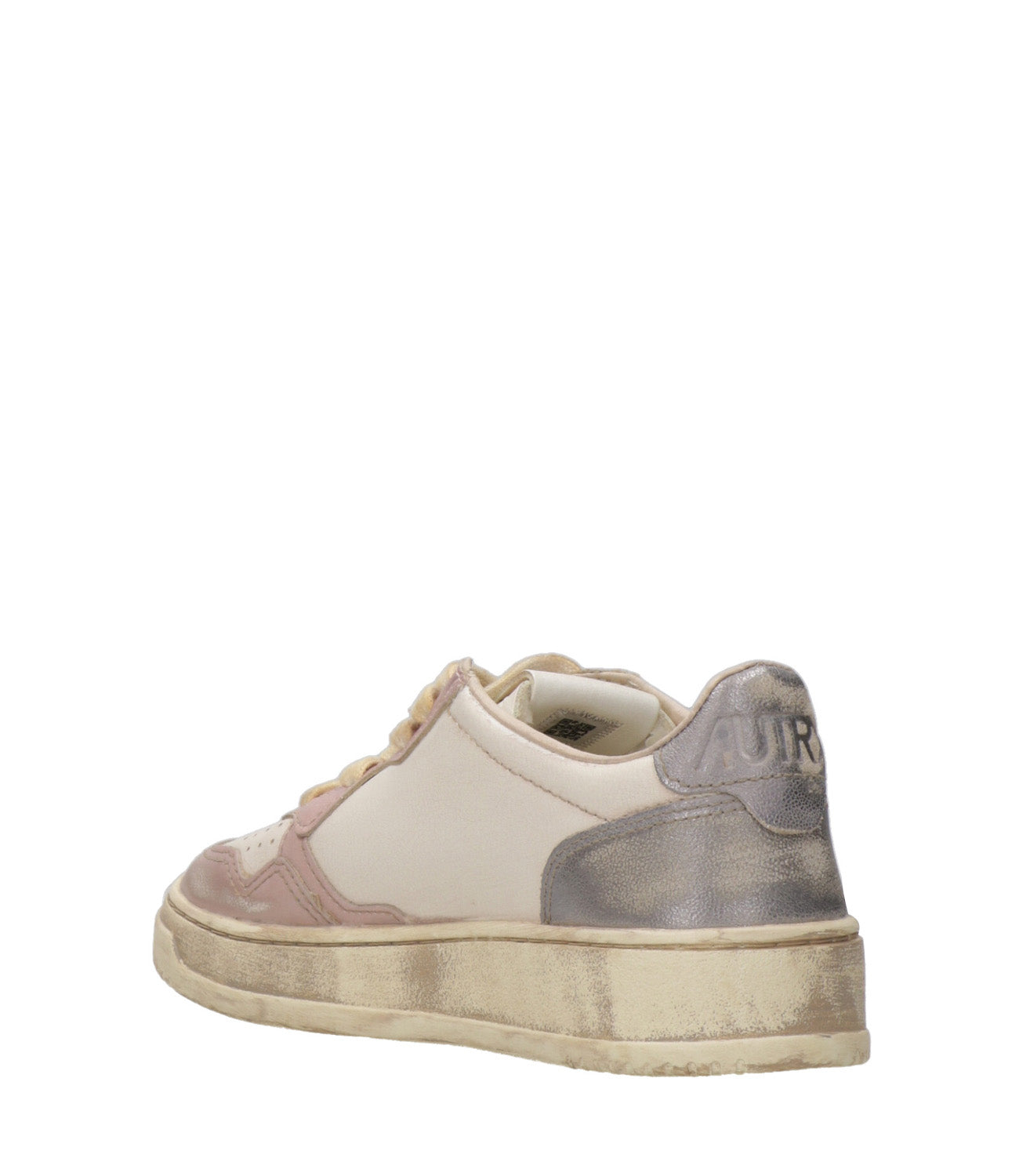 Autry | Sneakers Sup Vint Low Woman Rosa e Nero