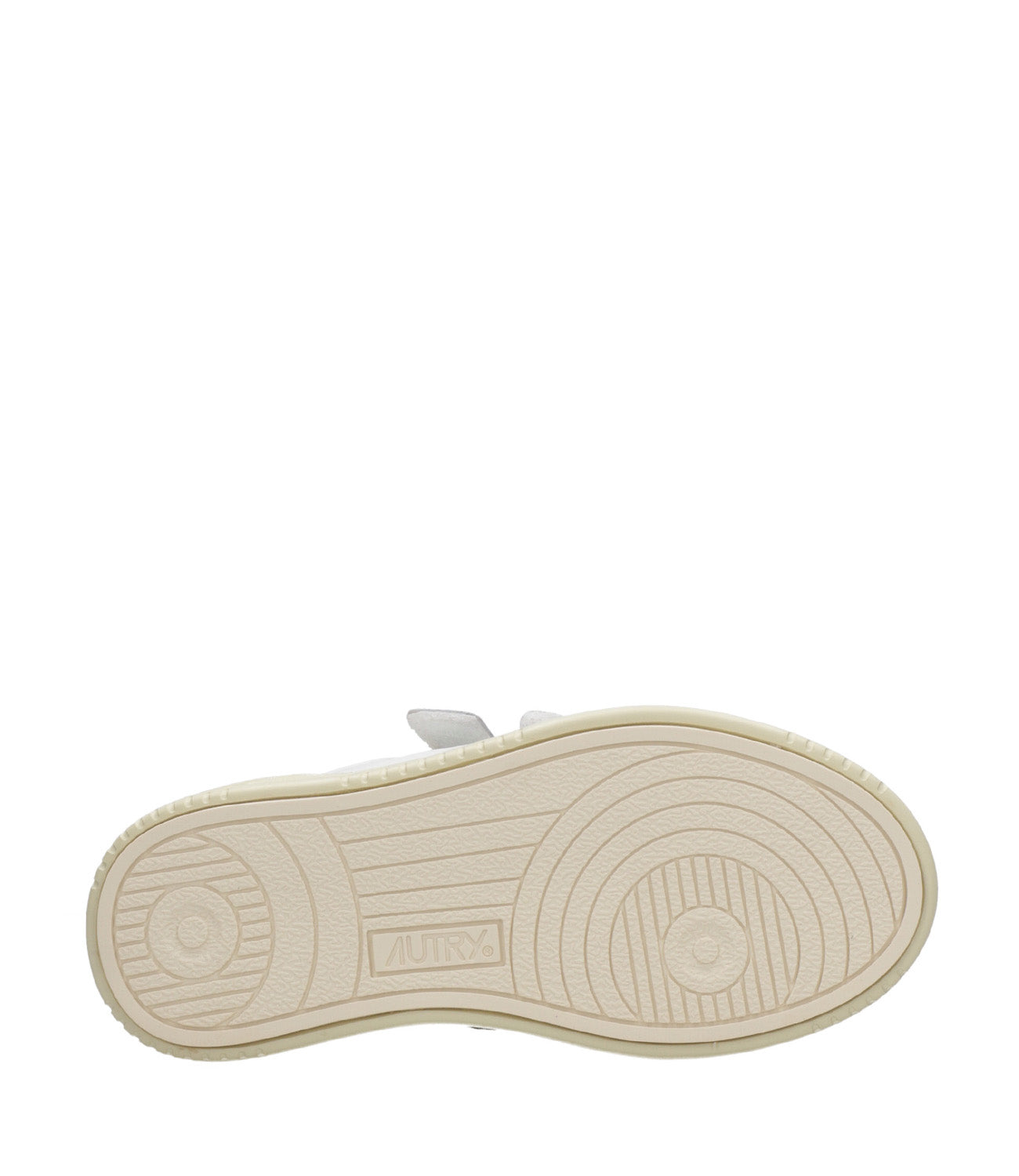 Autry Kids | Sneakers Kidstripes Low Bianco e Celeste
