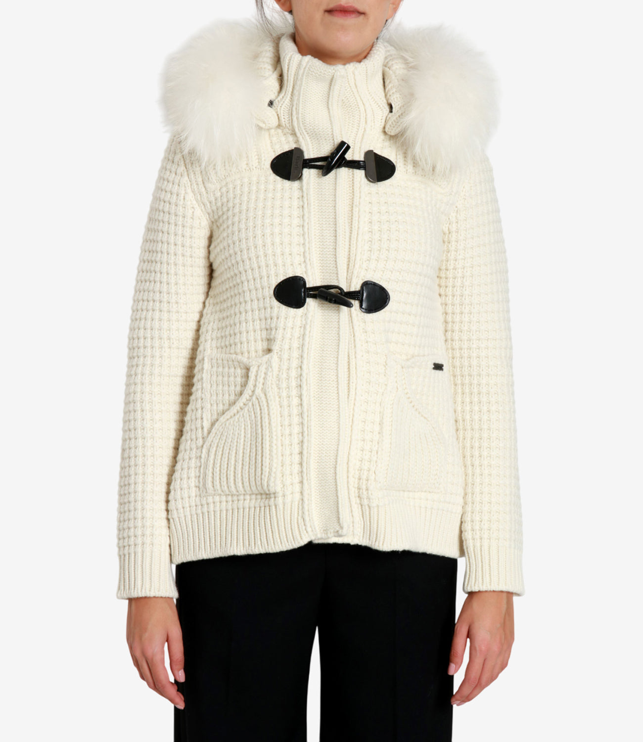 Bark | Giubbotto Short Deffle Bianco sporco