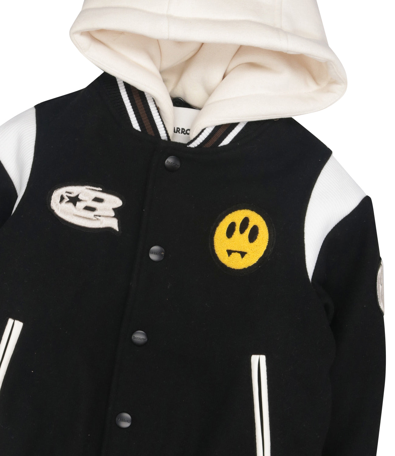 Barrow Kids | Giubbotto Nero e Avorio