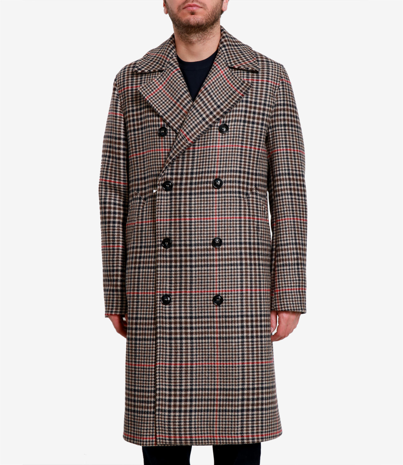 Bharnaba Philosophy | Cappotto Vietnam Doppiopetto Sabbia Camel