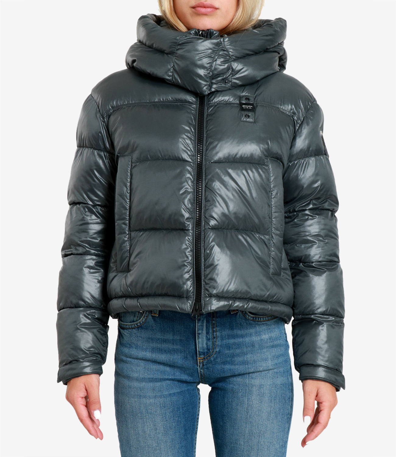 Blauer | Piumino Gloria Grigio Antracite