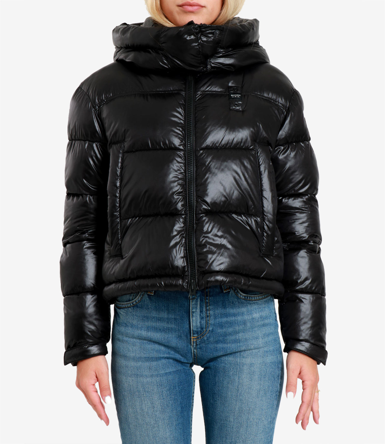 Blauer | Piumino Gloria Nero e Beige