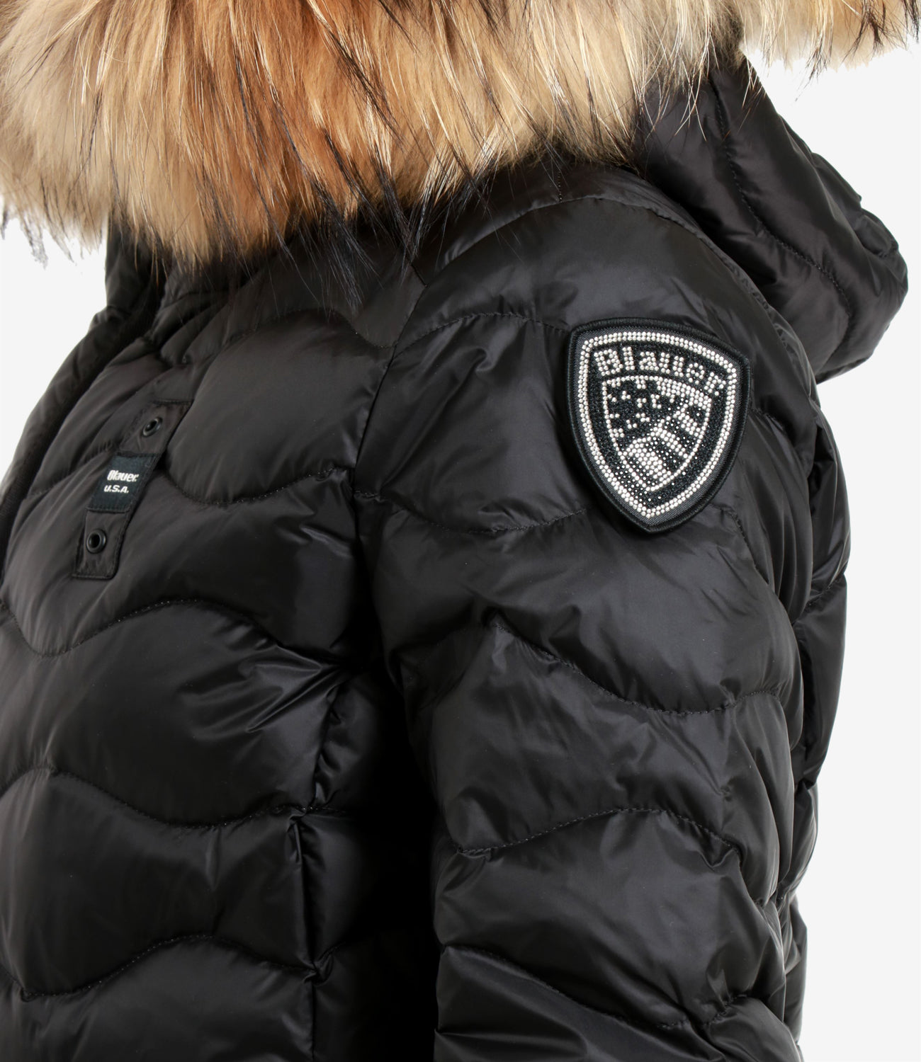 Blauer | Piumino Aldie Nero e Beige