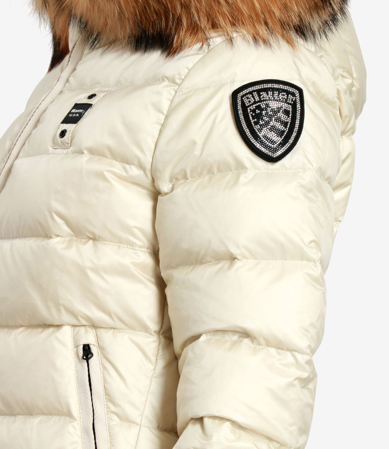 Blauer | Piumino Arcadia Crema e Tortora