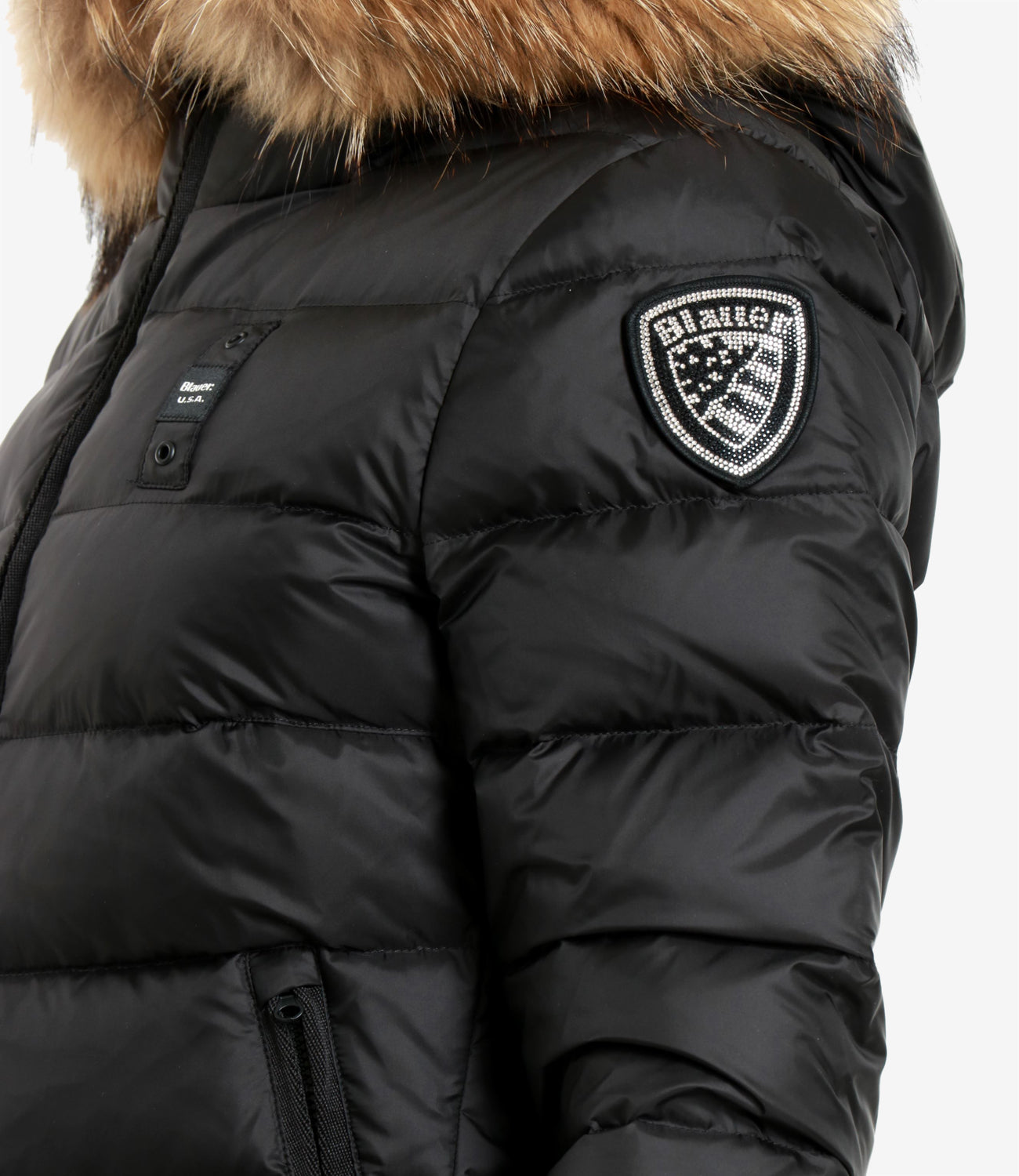 Blauer | Piumino Arcadia Nero e Beige