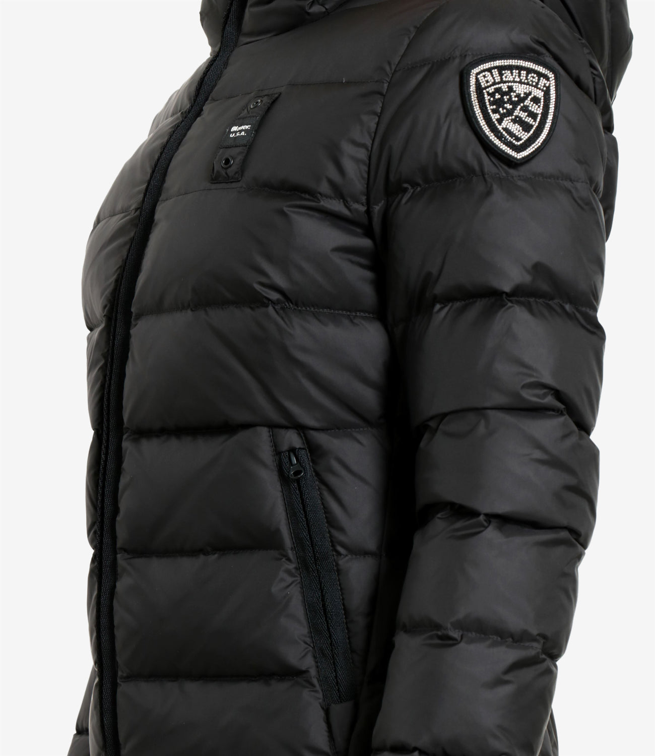 Blauer | Piumino Charme Nero e Beige