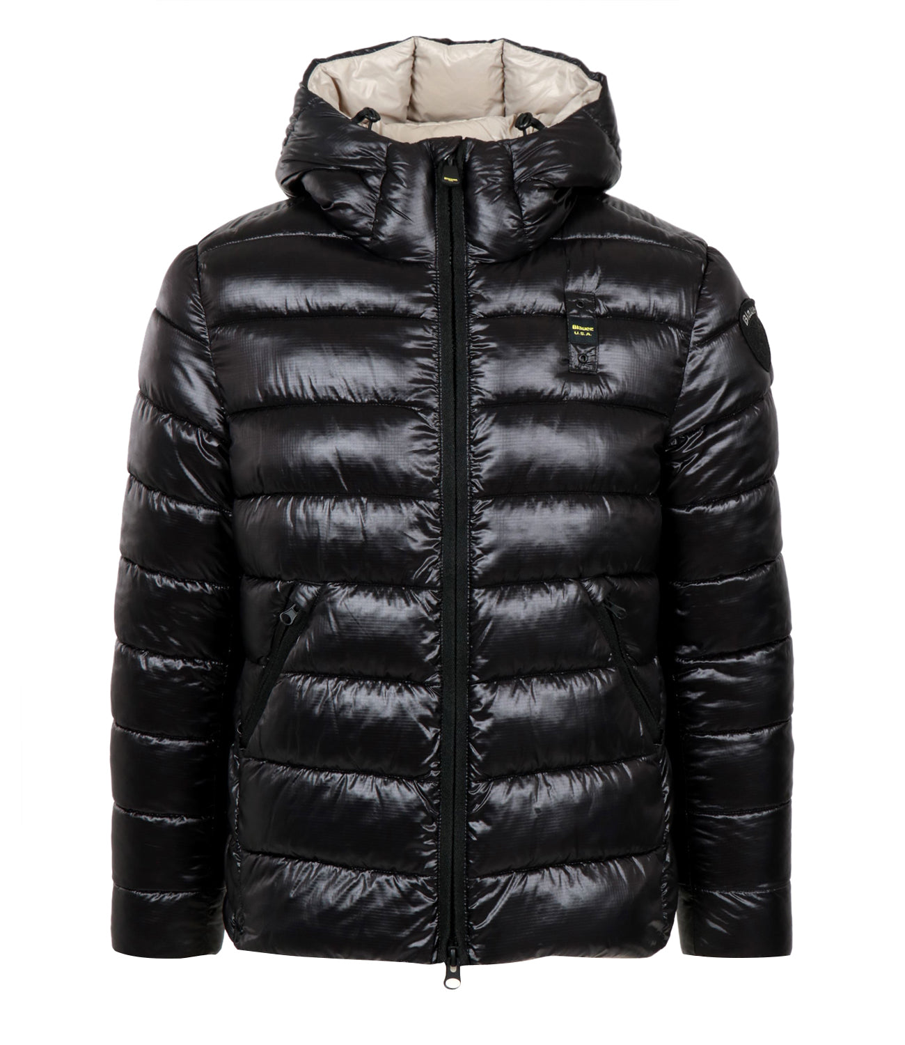 Blauer | Piumino Adams Nero e Beige
