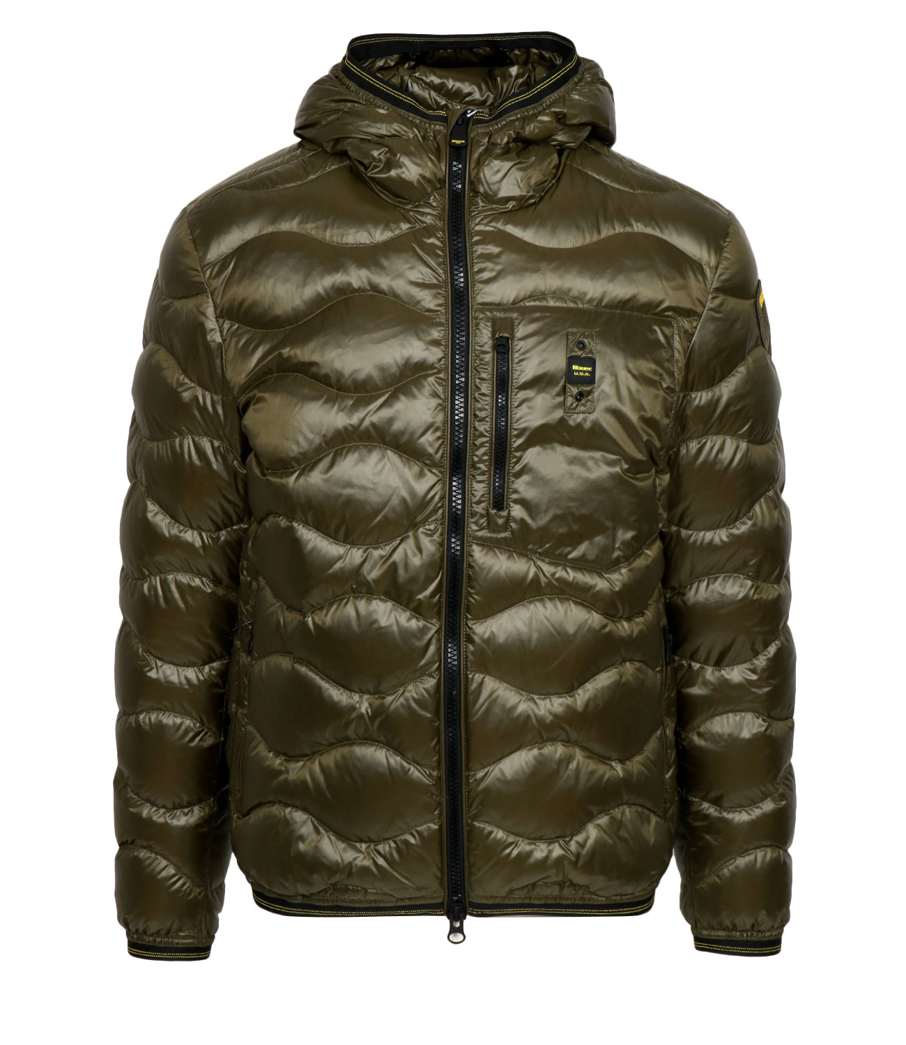 Blauer | Piumino Wave Verde Bosco