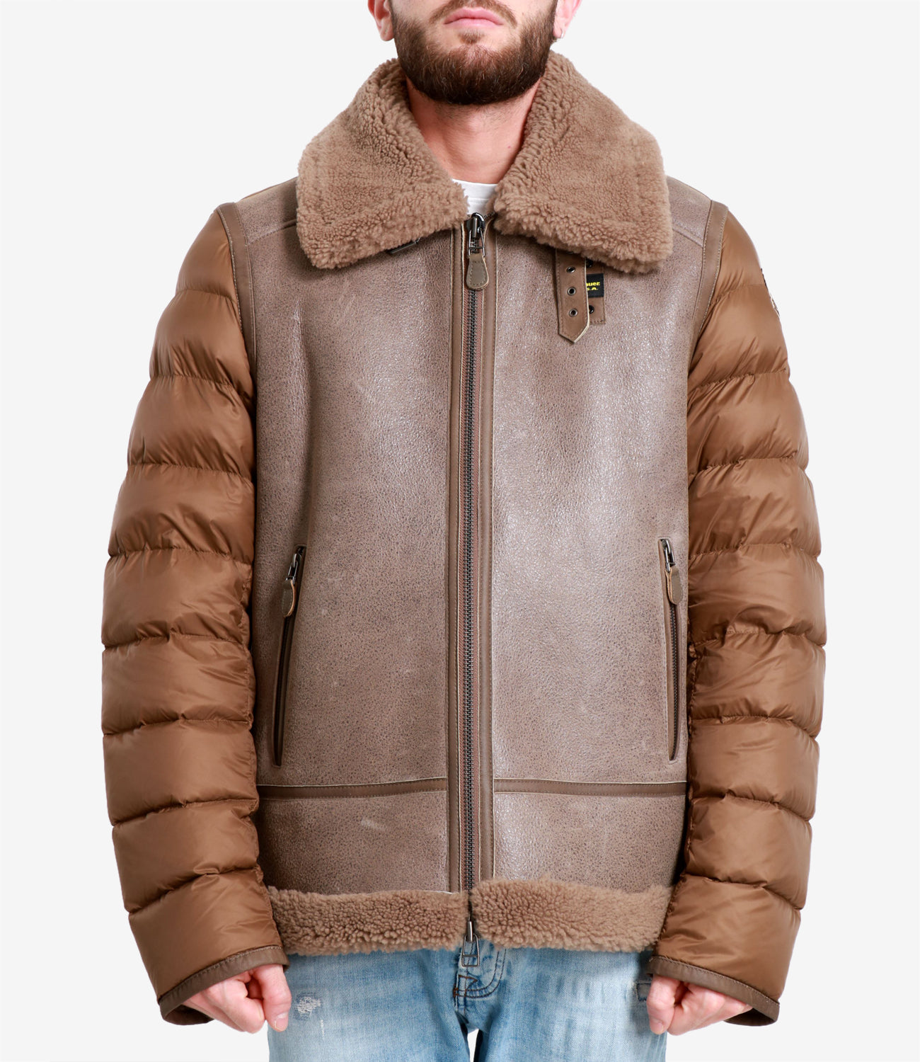 Blauer | Giubbotto Fenner Tortora scuro