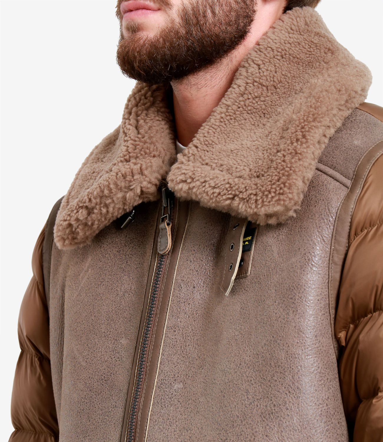 Blauer | Giubbotto Fenner Tortora scuro