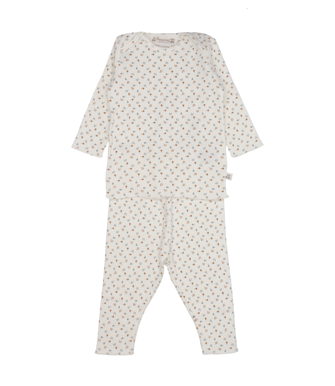 Bonpoint | Set Maglia e Pantalone Timi Nocciola