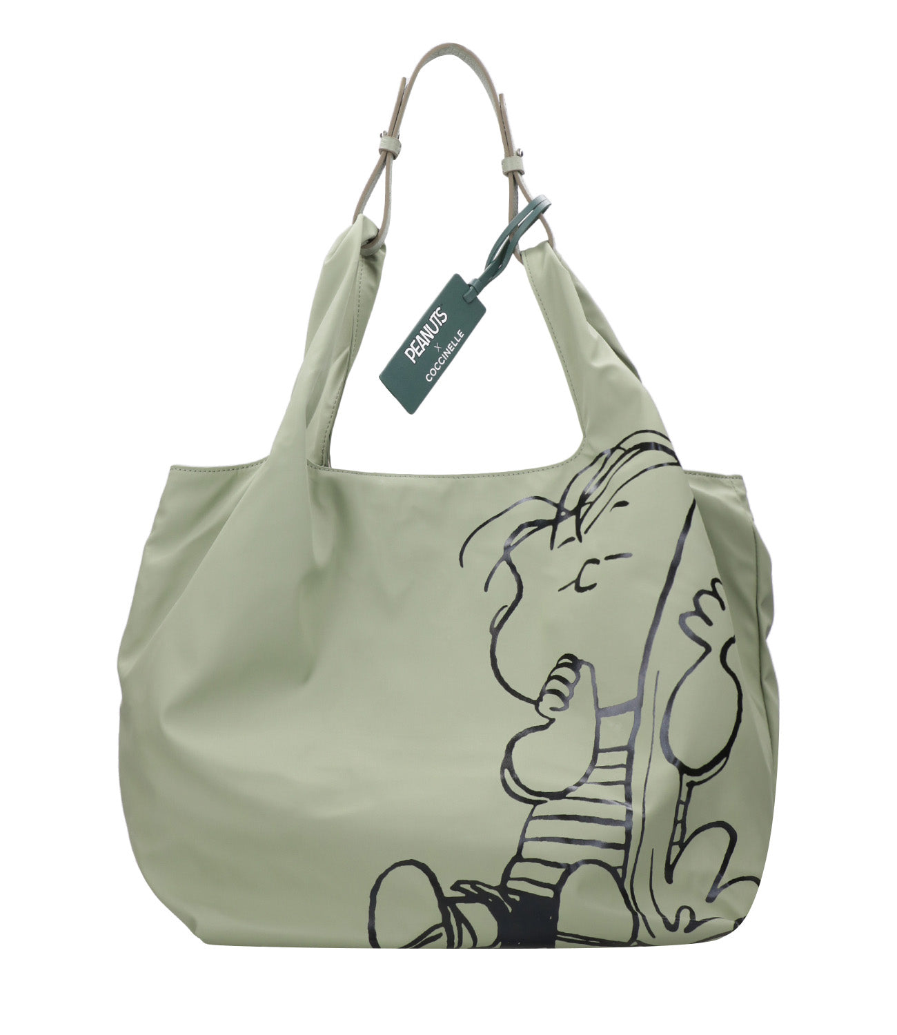 Coccinelle | Borsa a Spalla Peanuts Verde pistacchio