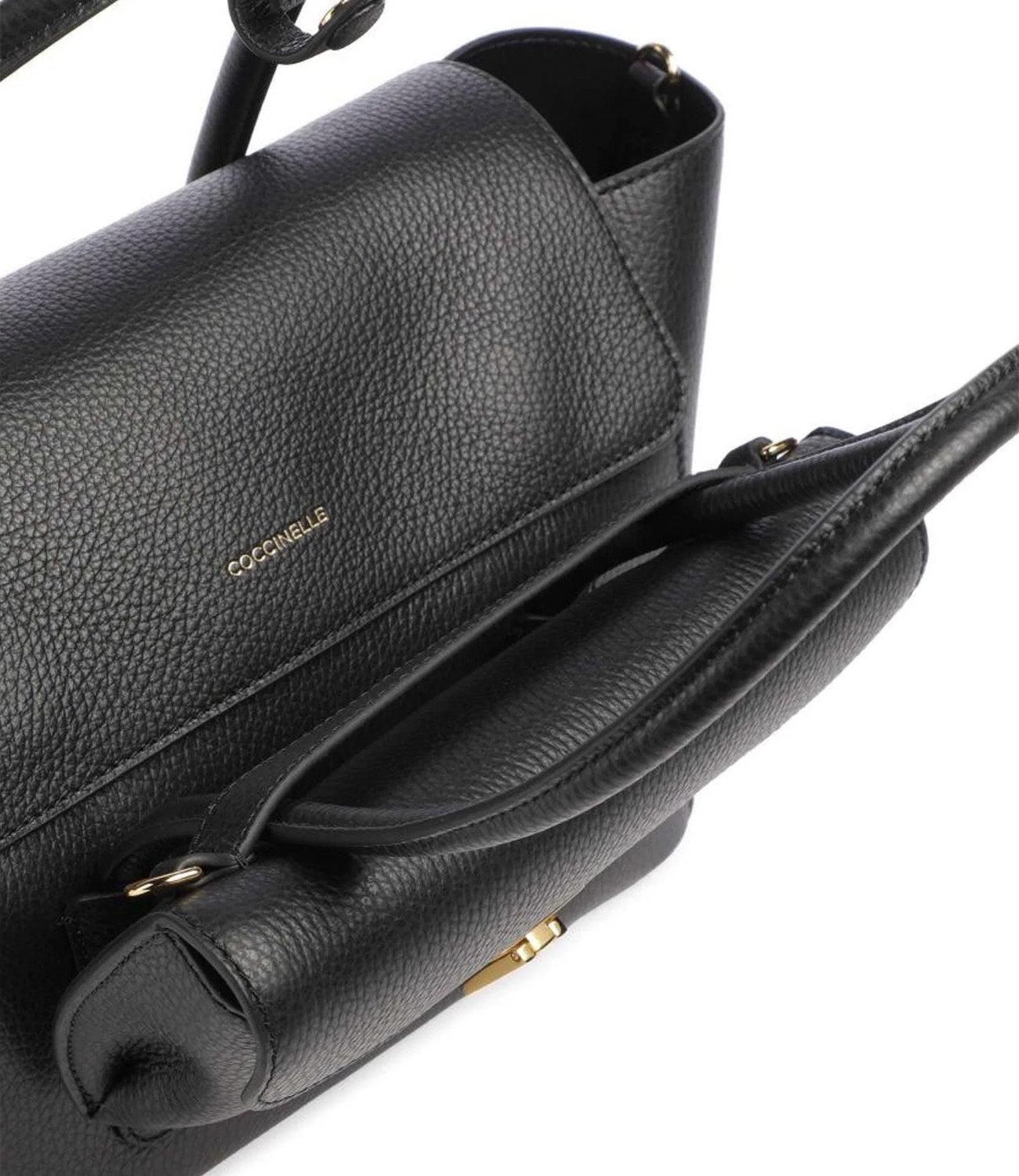 Coccinelle | Borsa a mano Double Beat medium Nera