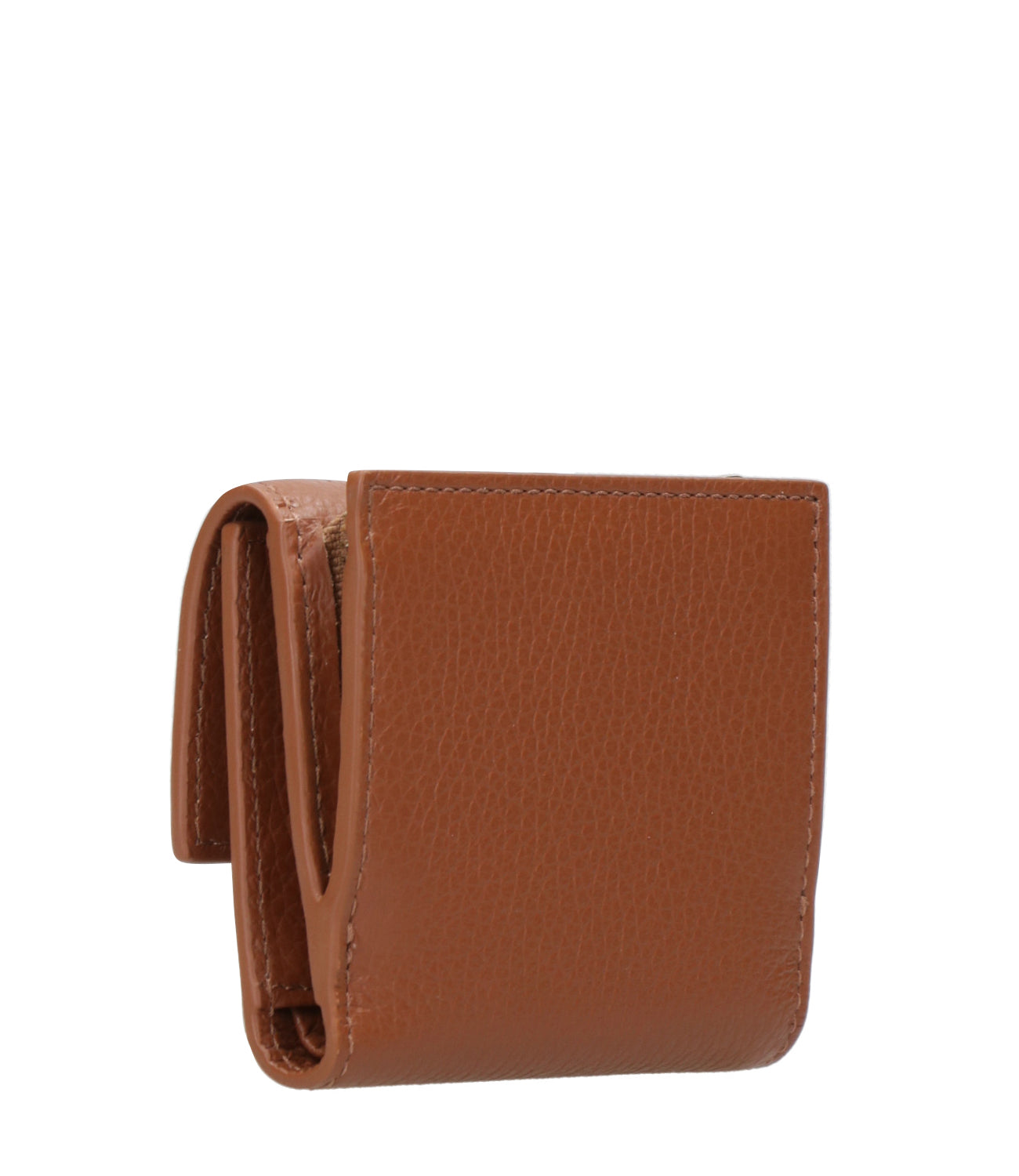 Coccinelle | Portafogli Metallic small Cognac