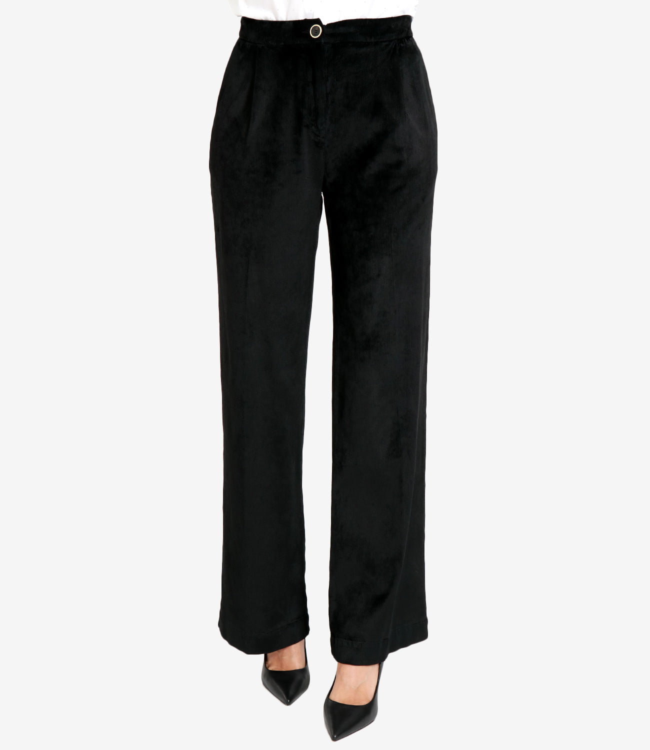 Cruna | Pantalone Cora Nero