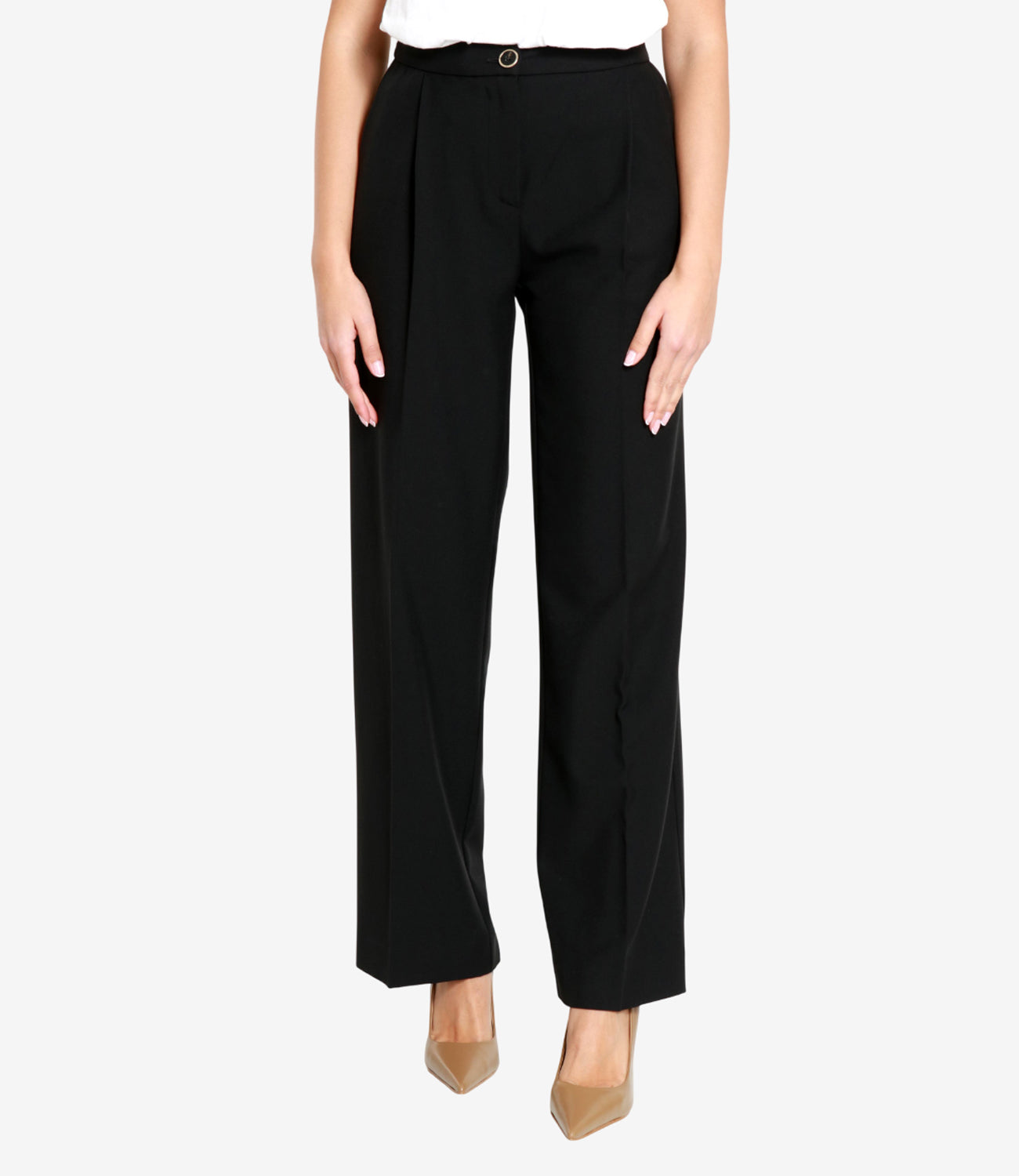 Cruna | Pantalone Cora Nero