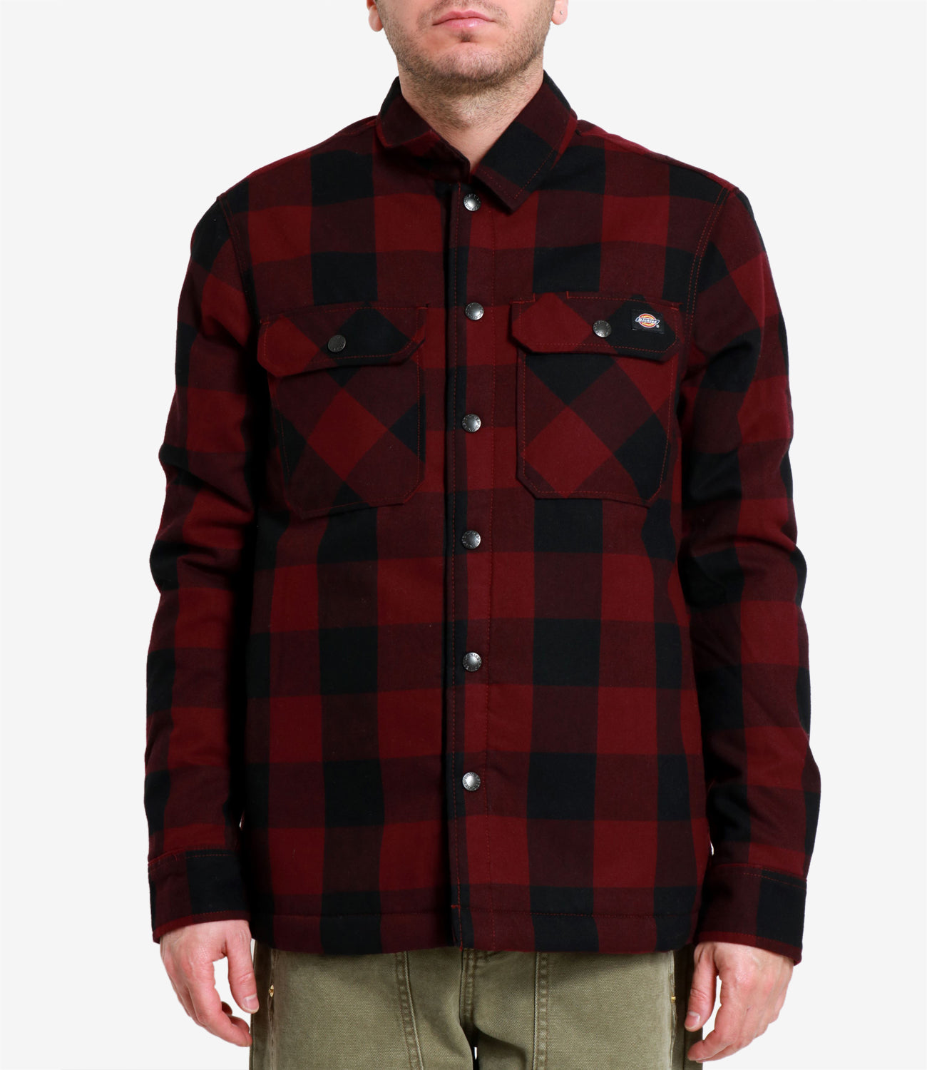 Dickies | Camicia Bordeaux e Nero