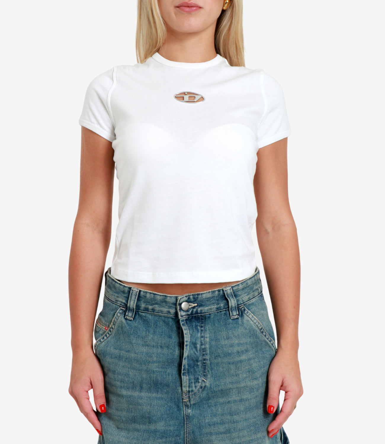 Diesel | T-Shirt T-Uncutie Bianco