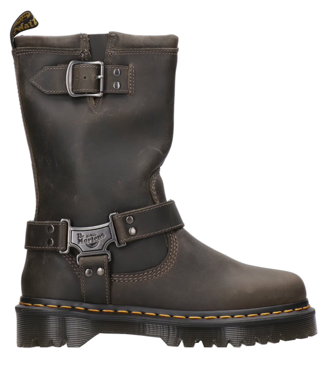 Dr Martens | Stivale Anistone Hi Burnished Carbone