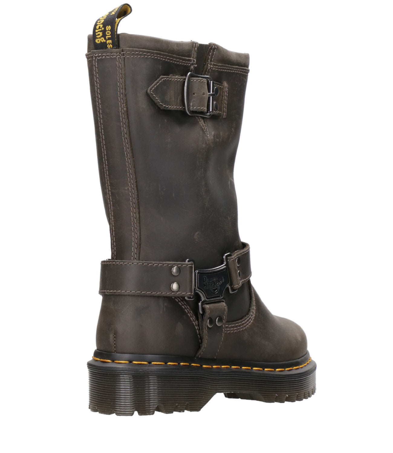 Dr Martens | Stivale Anistone Hi Burnished Carbone