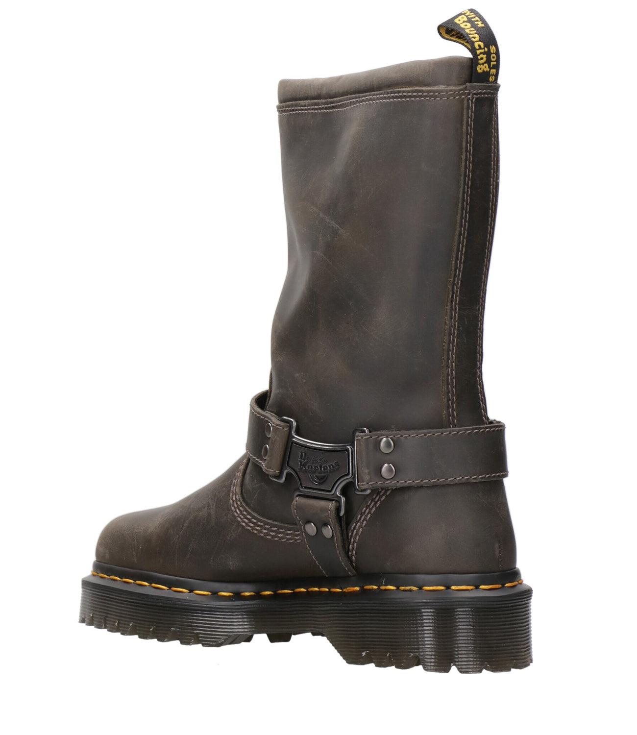Dr Martens | Stivale Anistone Hi Burnished Carbone