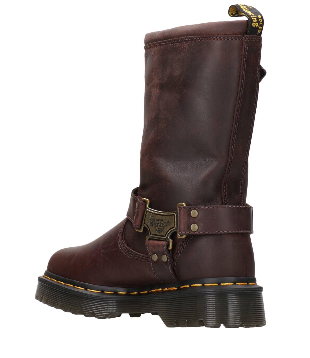 Dr Martens | Stivale Anistone Hi Burnished Marrone
