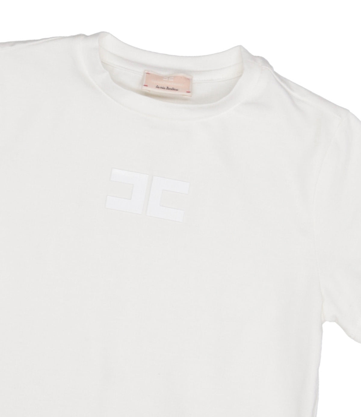 Elisabetta Franchi La Mia Bambina | T-Shirt Avorio