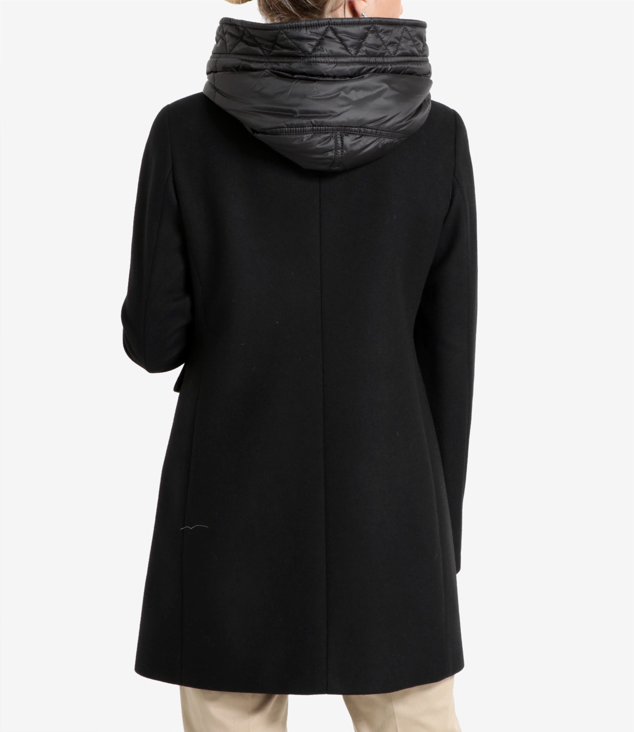 Fay | Cappotto Toggle Coat Db Front Nero