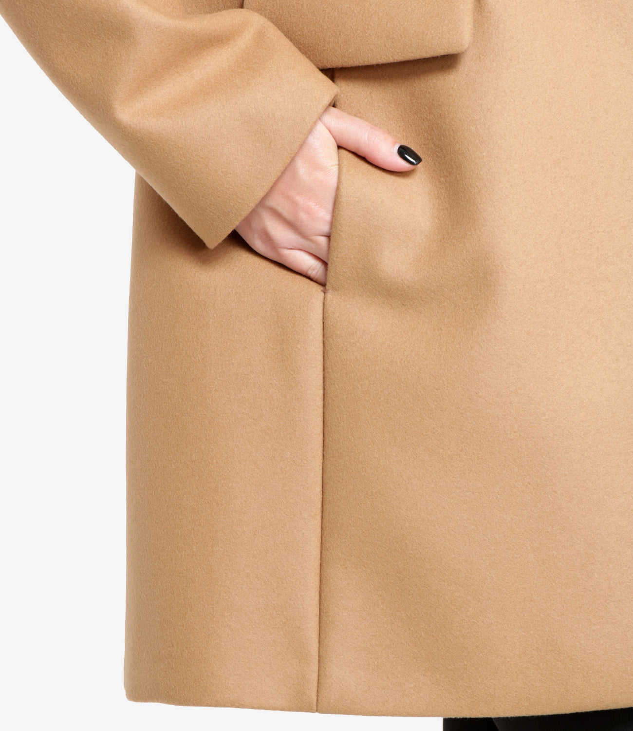 Fay | Cappotto Toggle Coat Db Front Cammello