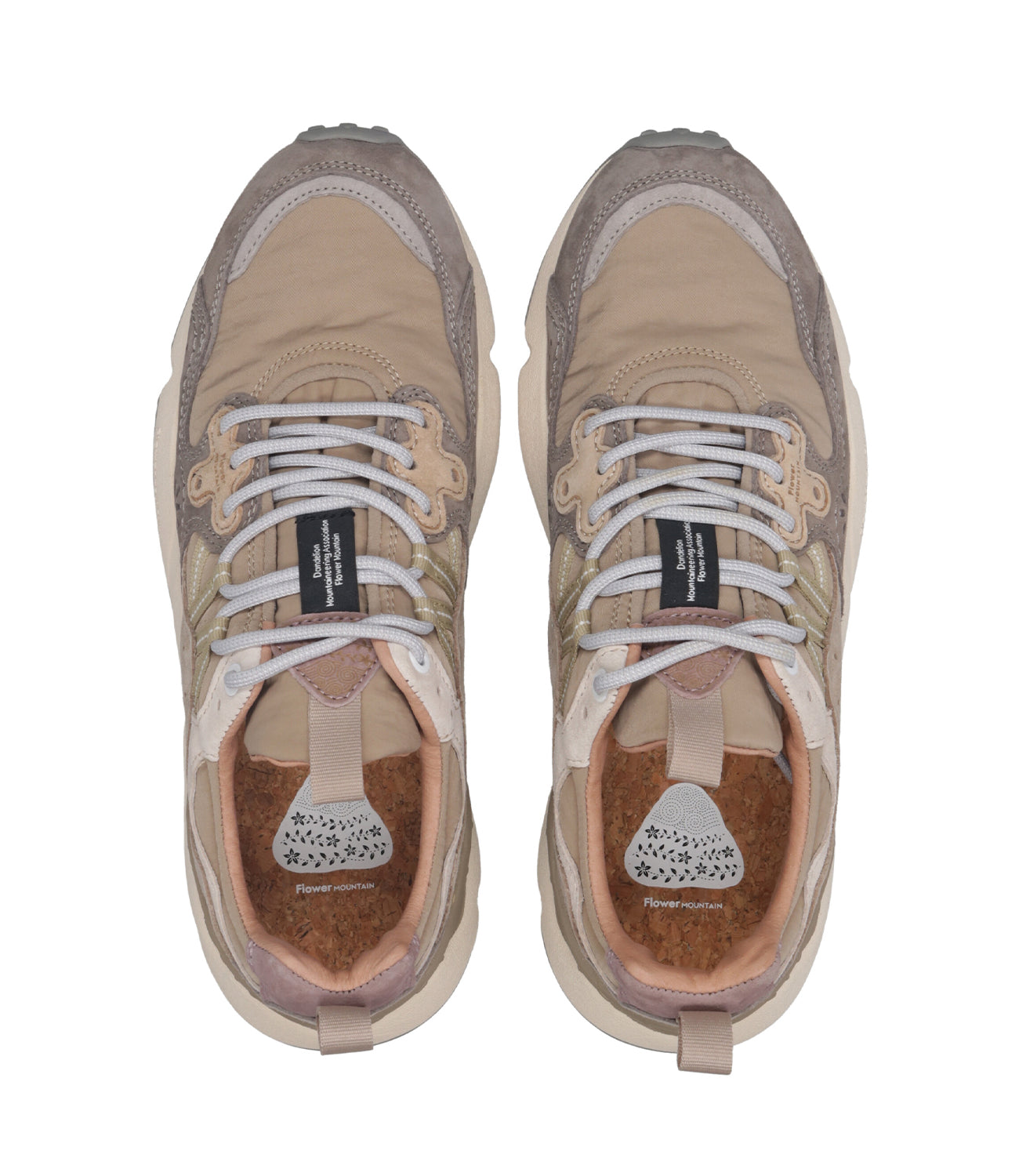 Flower Mountain | Sneakers Yamano 3 Tortora e Cacao