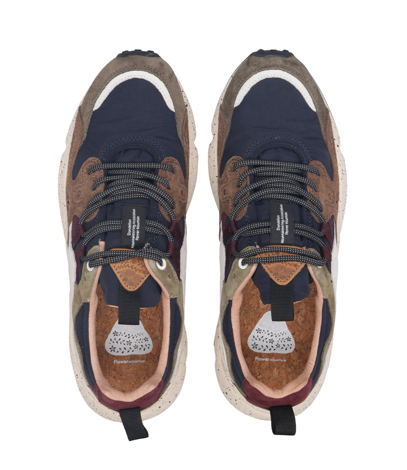 Flower Mountain | Sneakers Yamano 3 Marrone e Blu