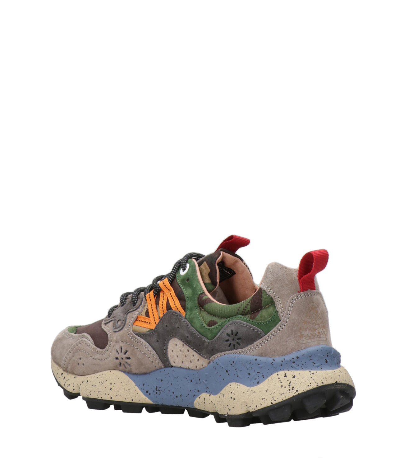 Flower Mountain | Sneakers Yamano 3 Marrone e Verde militare