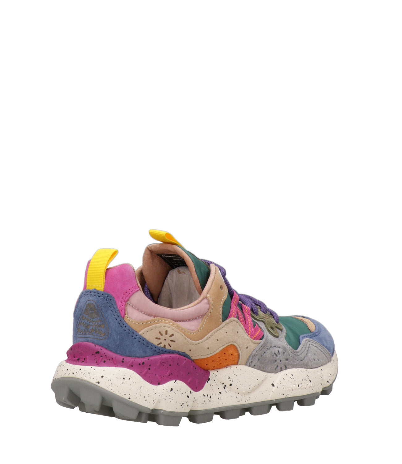 Flower Mountain | Sneakers Yamano 3 Verde Blu e Vino