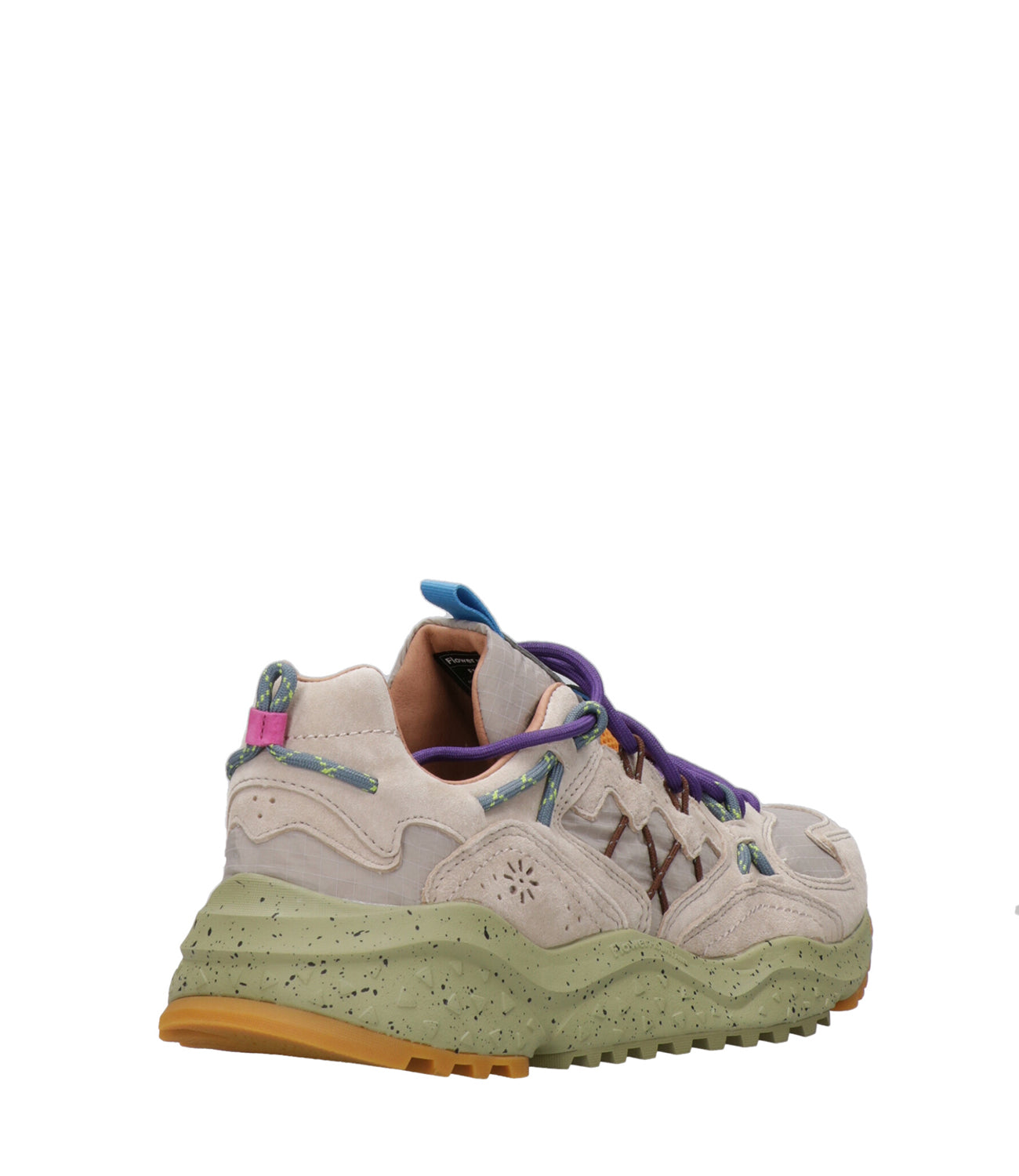 Flower Mountain | Sneakers Yamabushi Grigio e Verde militare