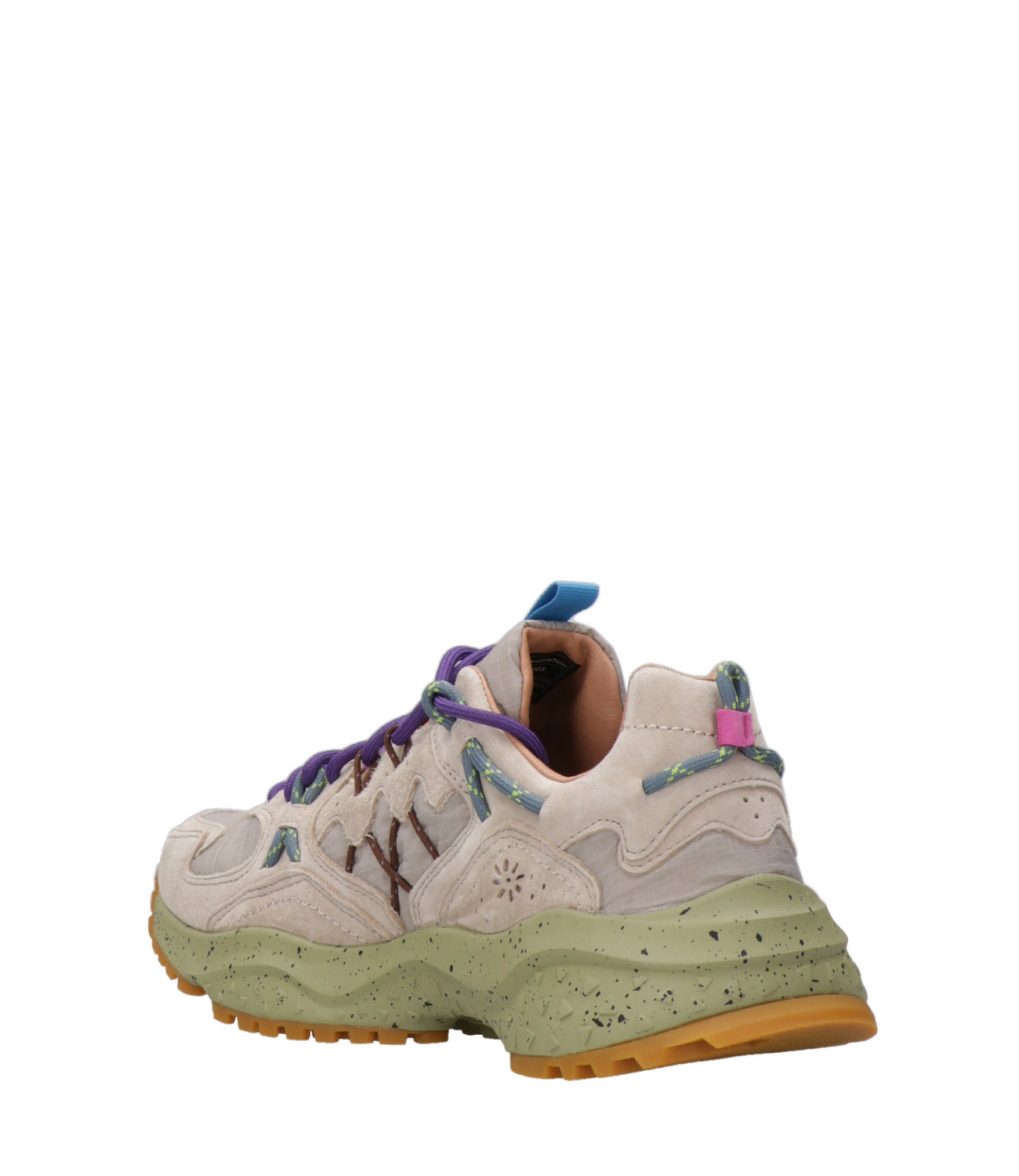 Flower Mountain | Sneakers Yamabushi Grigio e Verde militare