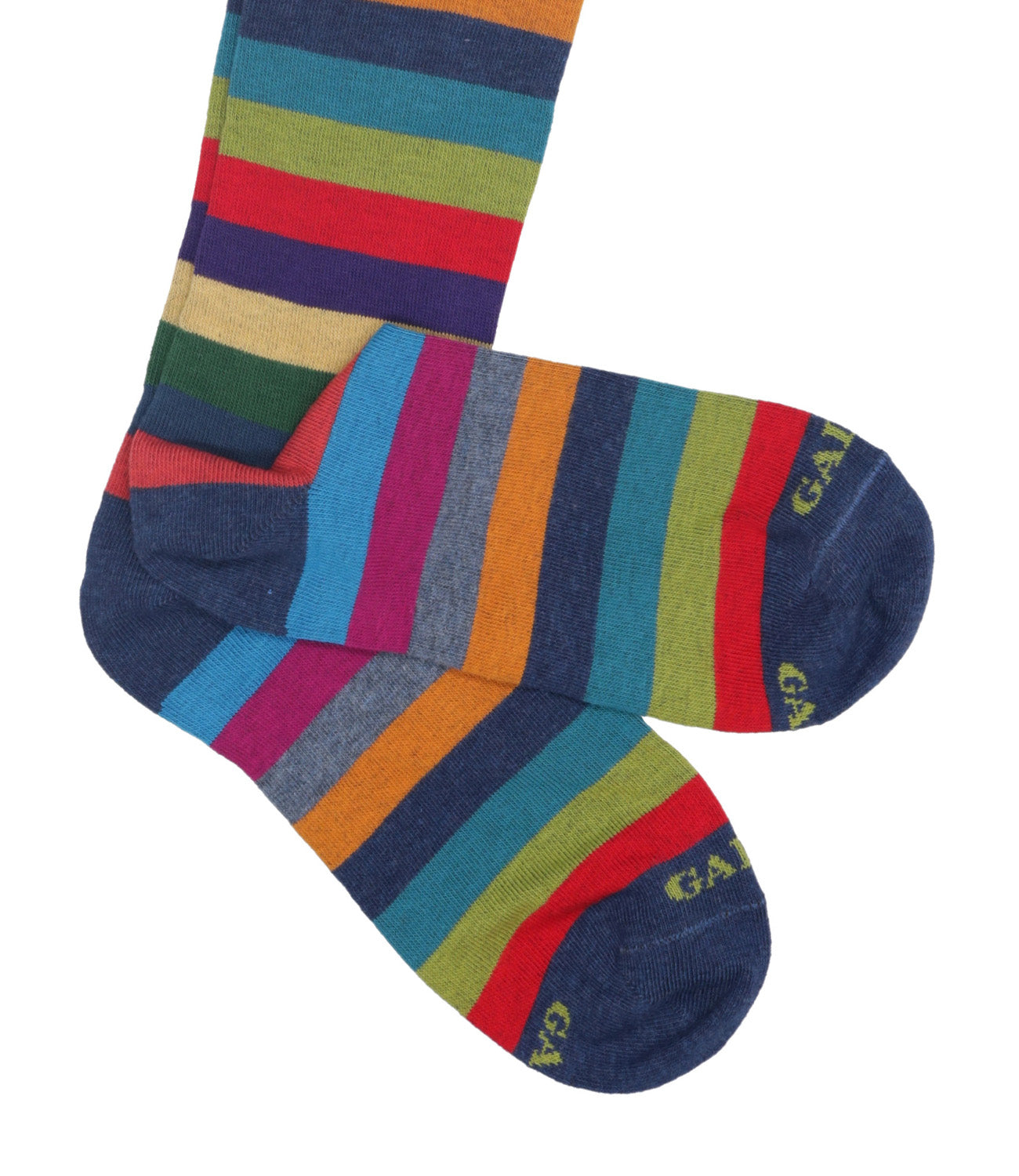 Gallo | Calzini Blu Denim e Magenta