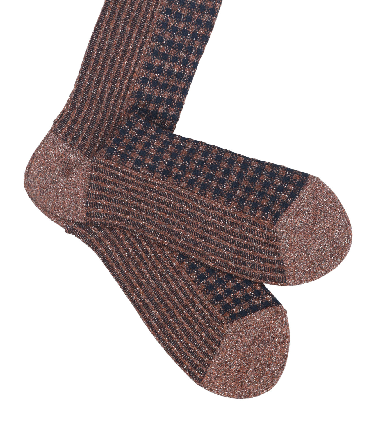 Gallo | Calzini Blu navy e Bronzo