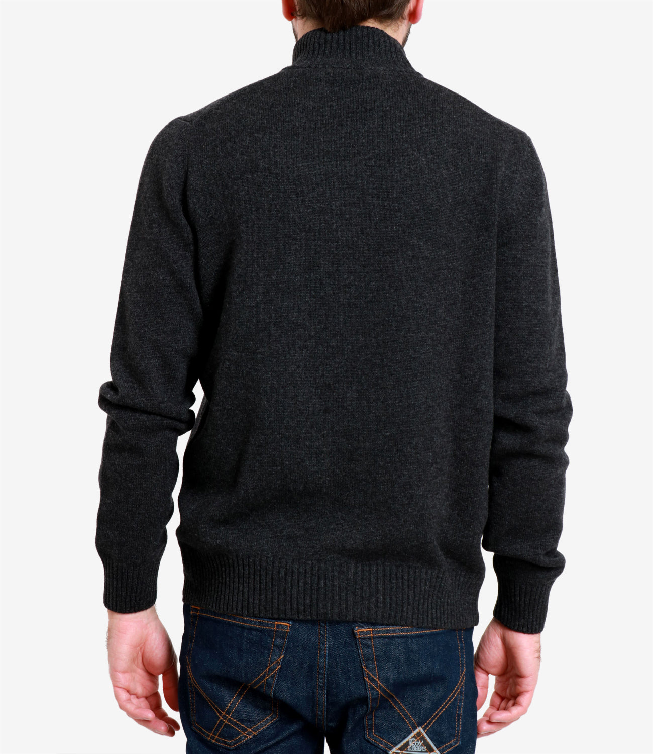 Gran Sasso | Cardigan Grigio antracite