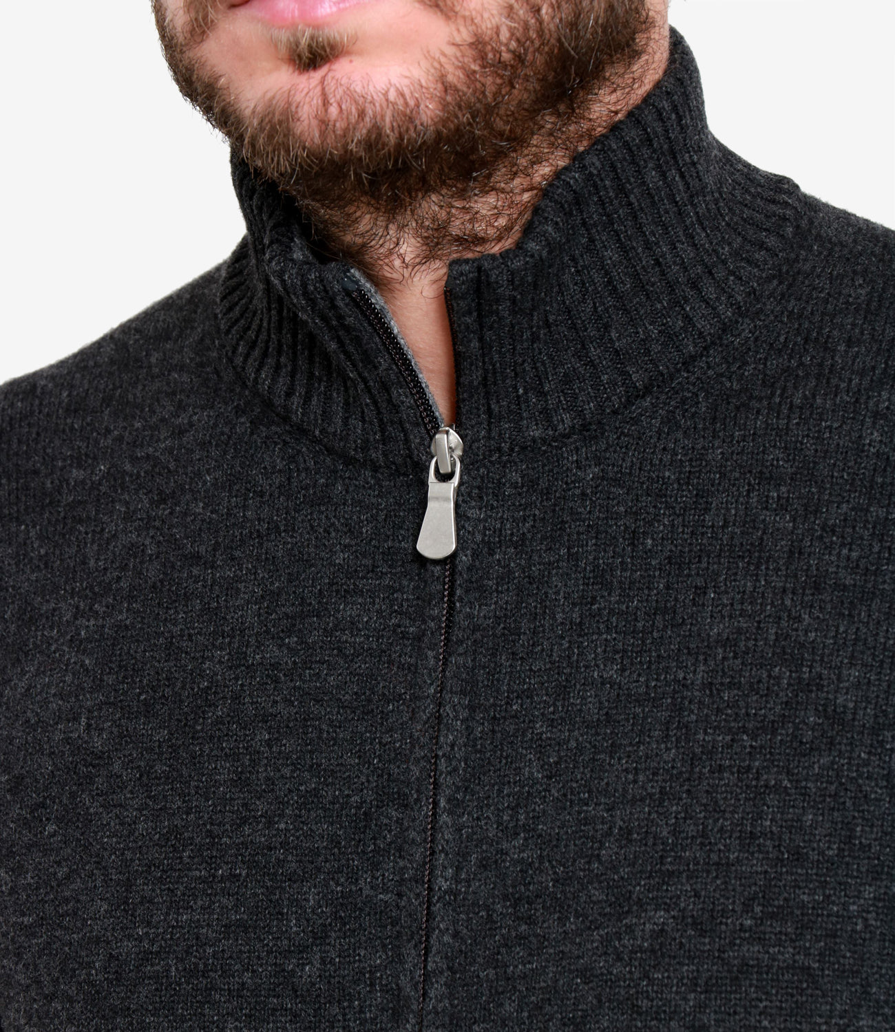 Gran Sasso | Cardigan Grigio antracite