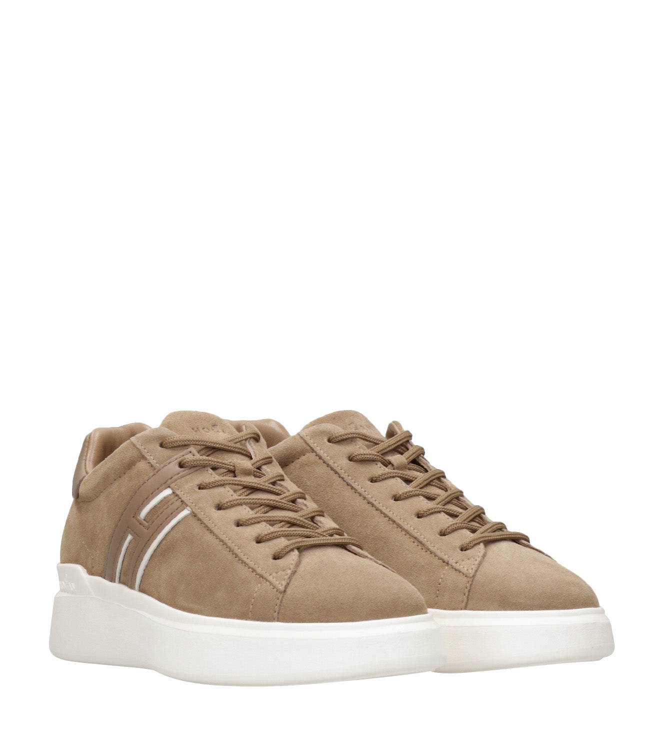 Hogan | Sneakers H580 Allacciato Tabacco