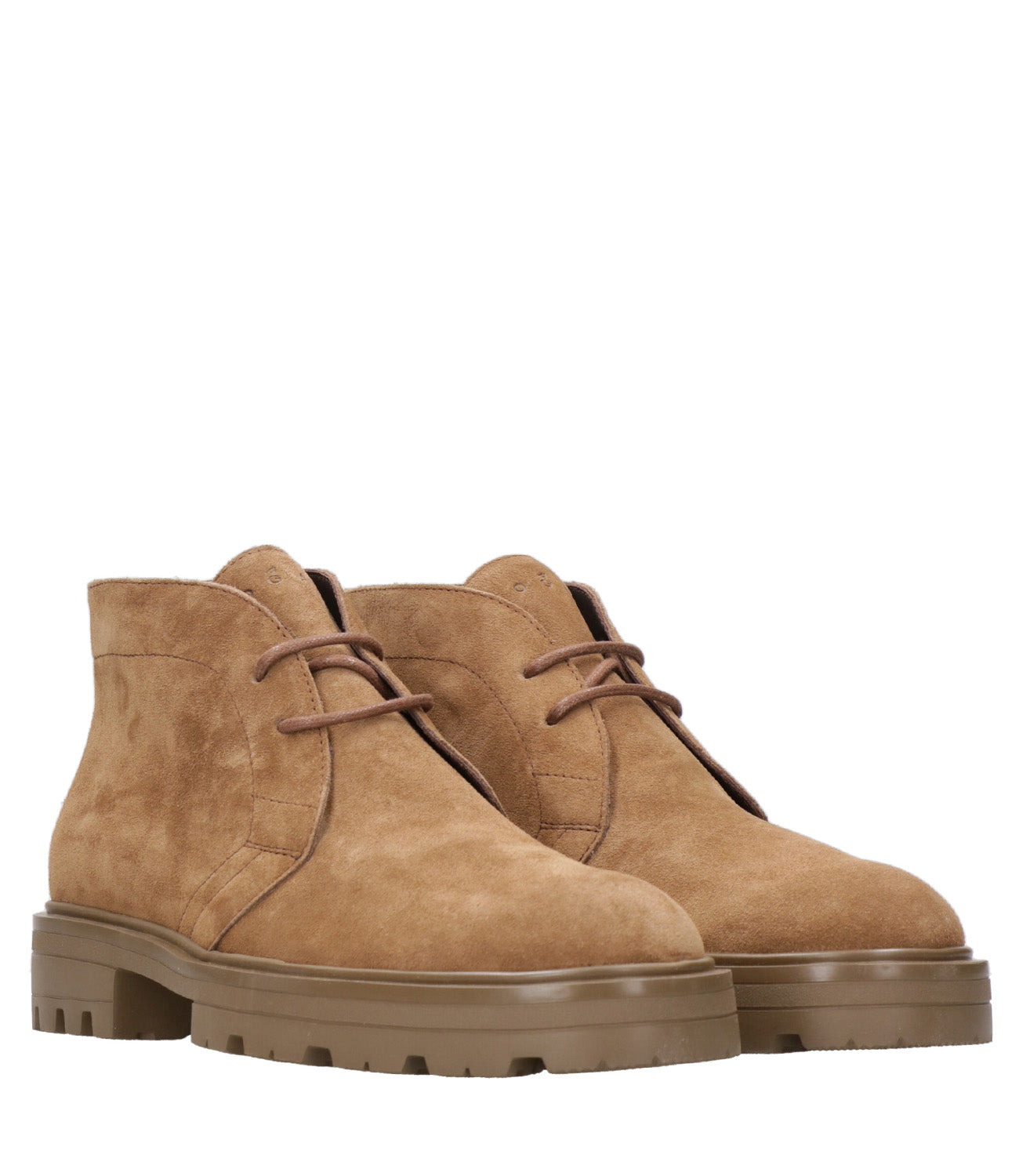 Hogan | Sneakers H673 Allacciato H Marrone chiaro