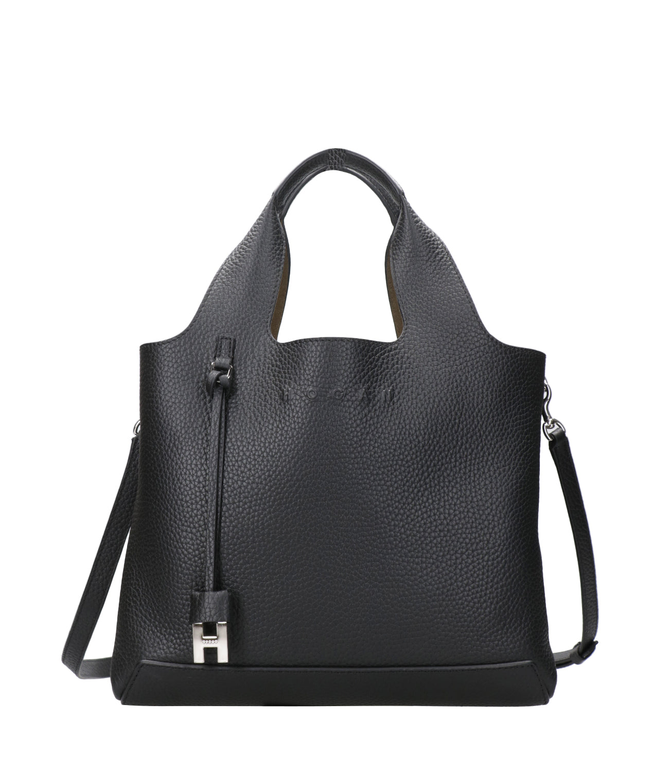 Hogan | Borsa a Mano H01R Shopping Piccola Nero