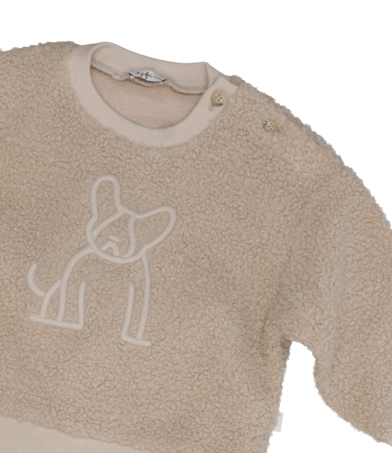 Il Gufo | Set Felpa Pantalone Beige