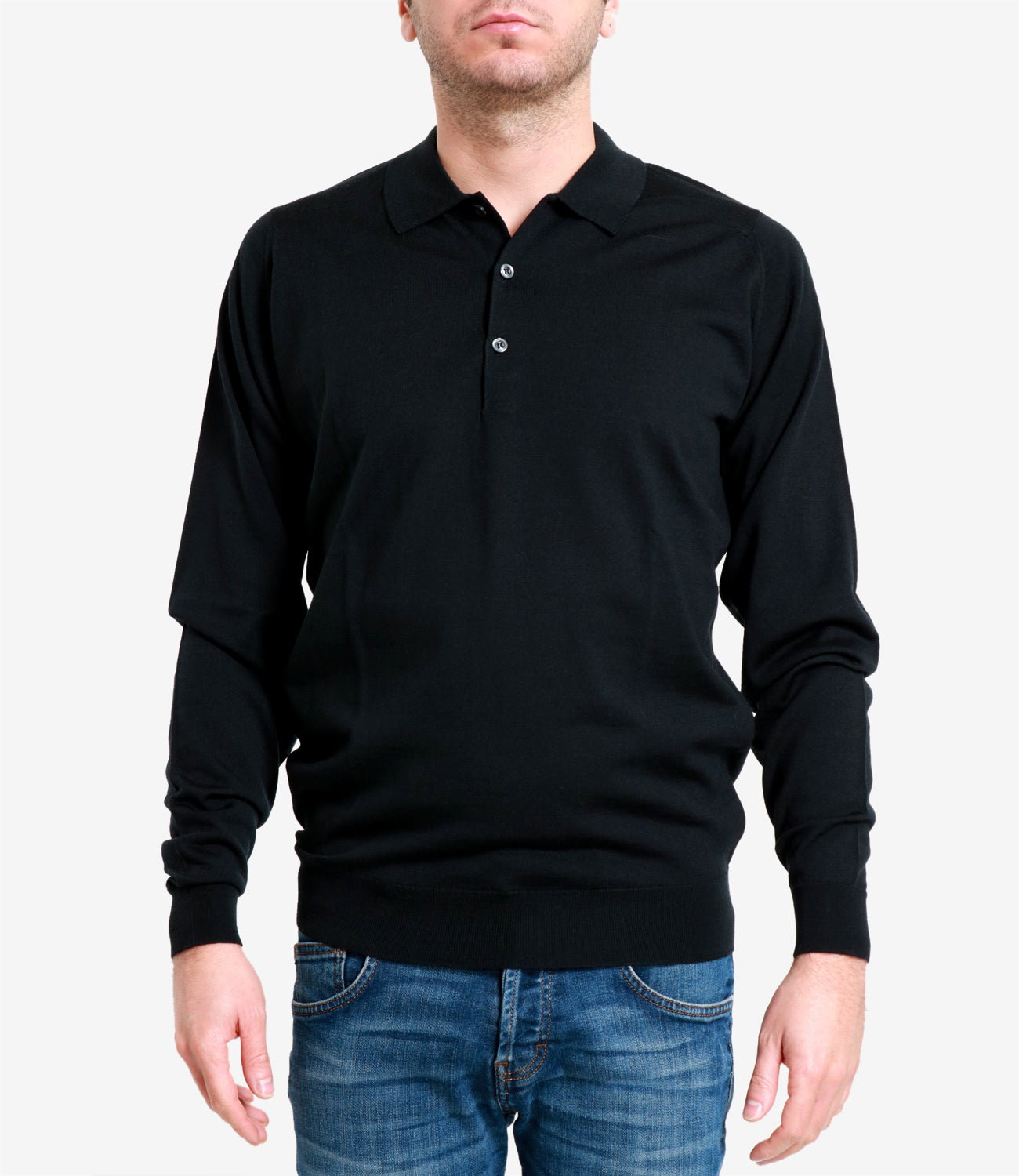 John Smedley | Polo Belpe Nero