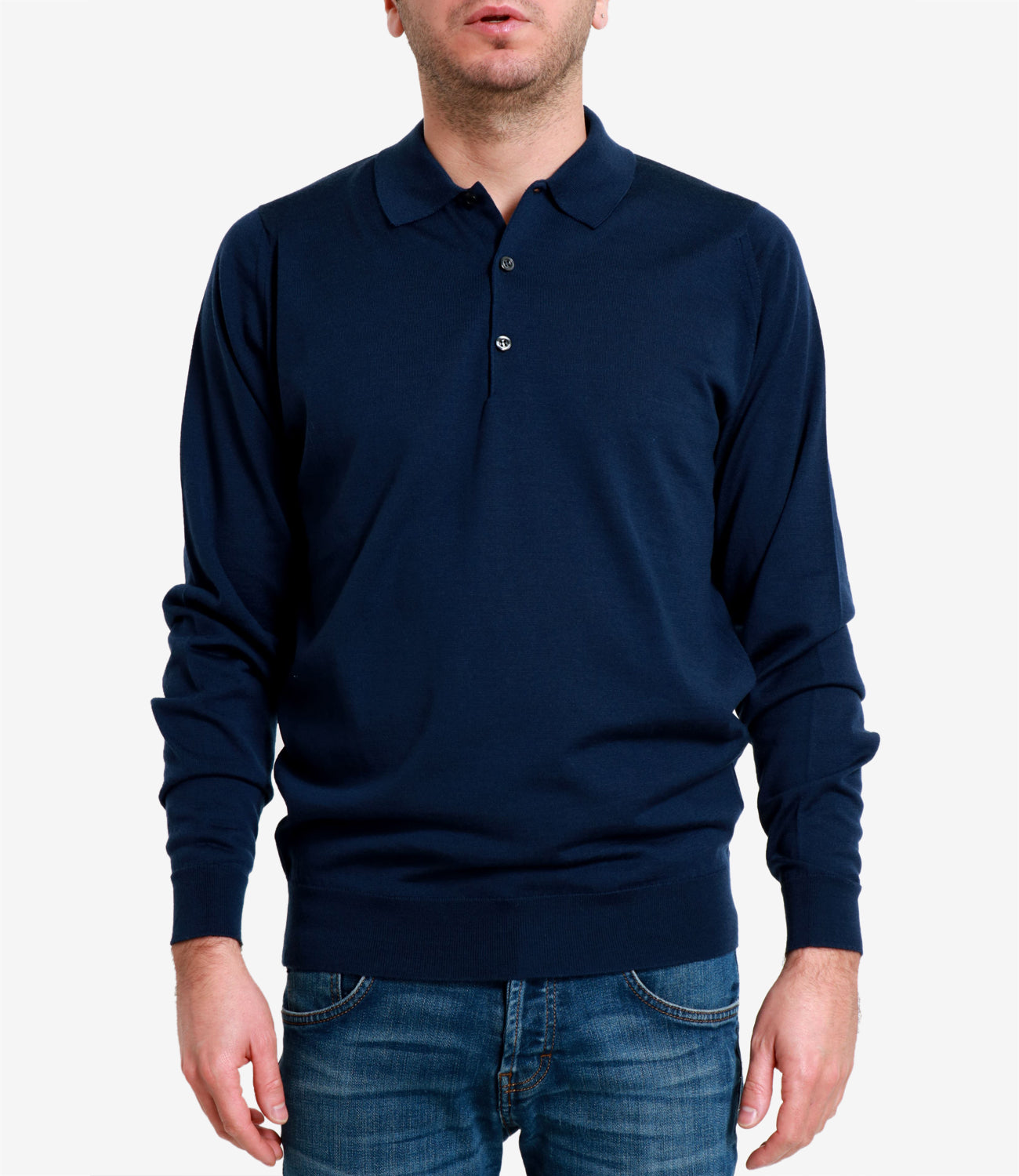 John Smedley | Polo Belpe Azzurro