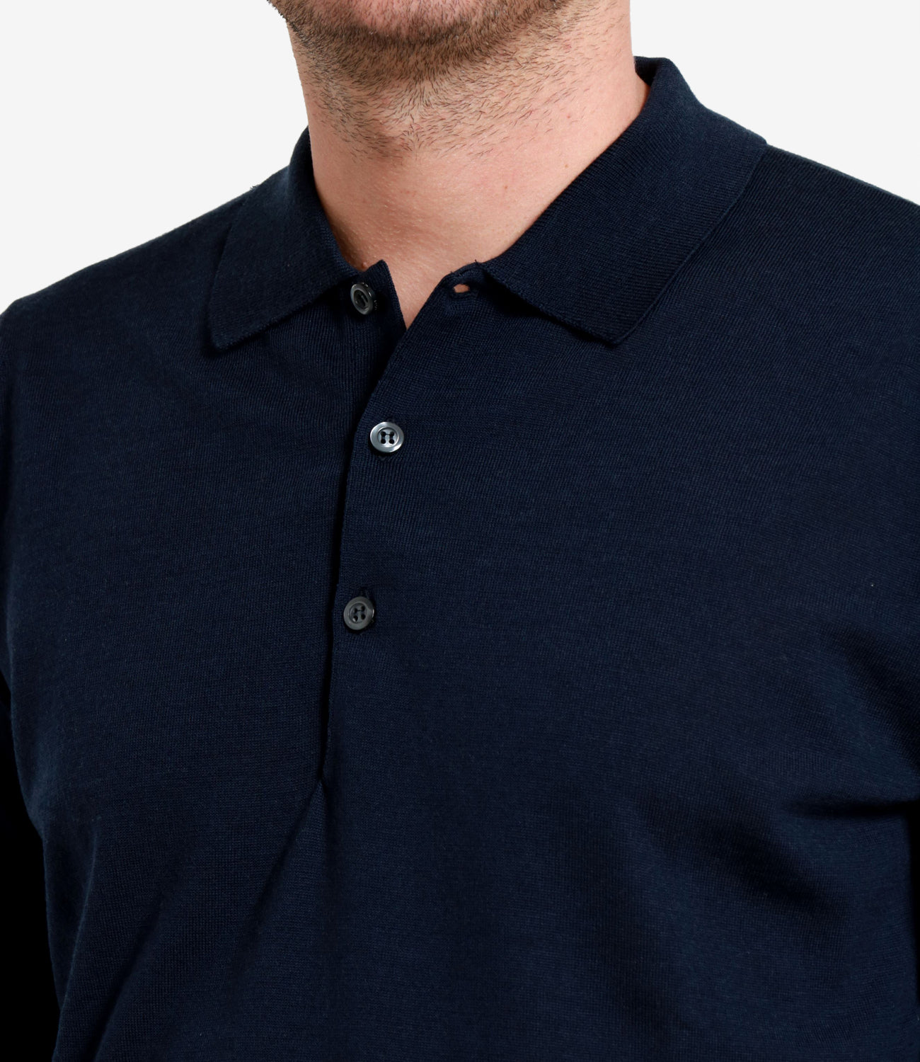 John Smedley | Polo Belpe Blu notte