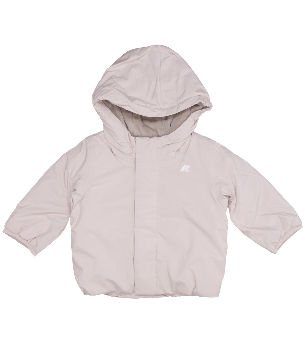 K-Way Kids | Giubbotto Soft Touch Marmotta Rosa e Rosa antico