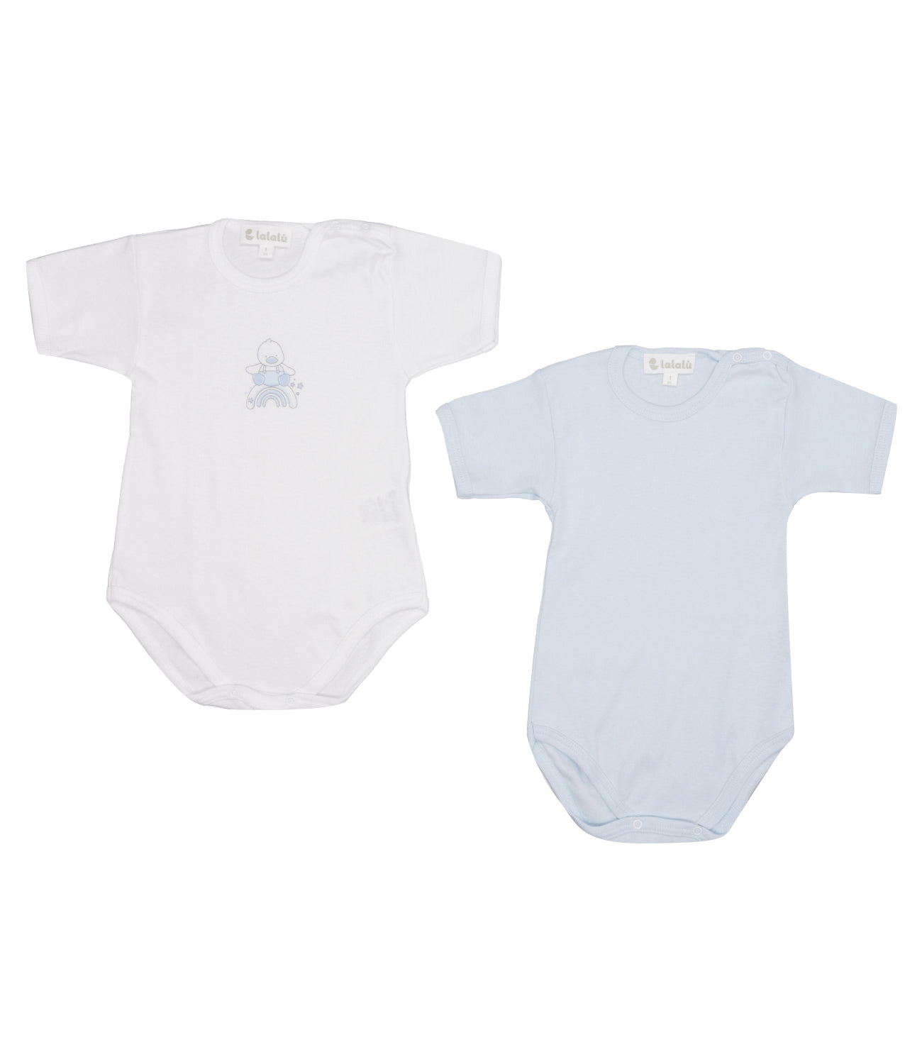 Lalalù | Body Celeste Bianco